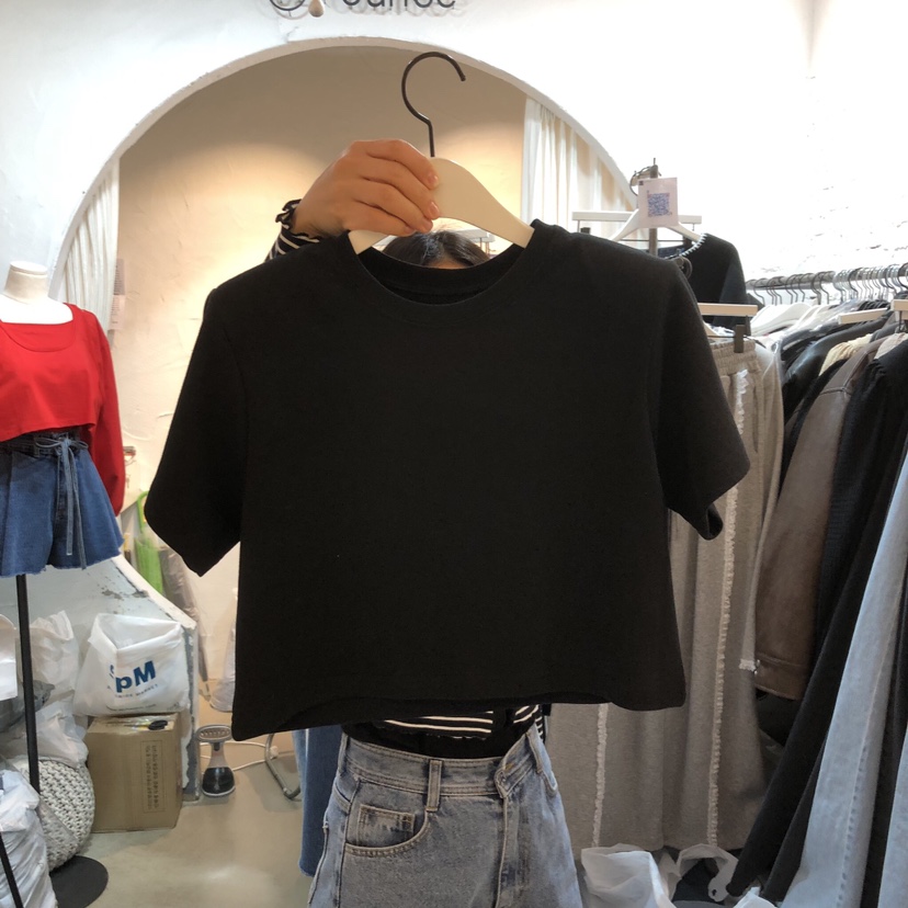 OZ韓國直郵女裝新款熱賣時尚休閑職業人氣推薦26春夏T恤蕾絲OZ.ounceT恤圖色1