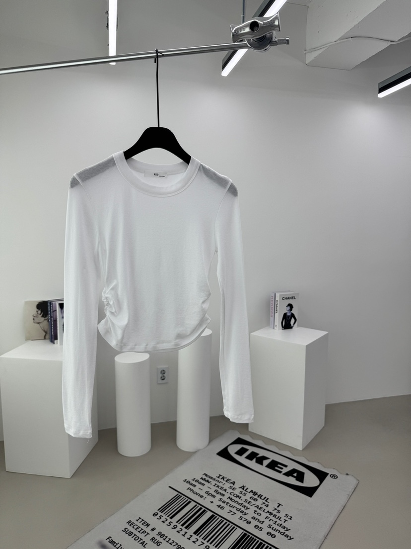 RED-A韓國東大門直郵女士新品熱賣人氣推薦時尚休閑長袖T恤RED-A長袖T恤圖色1