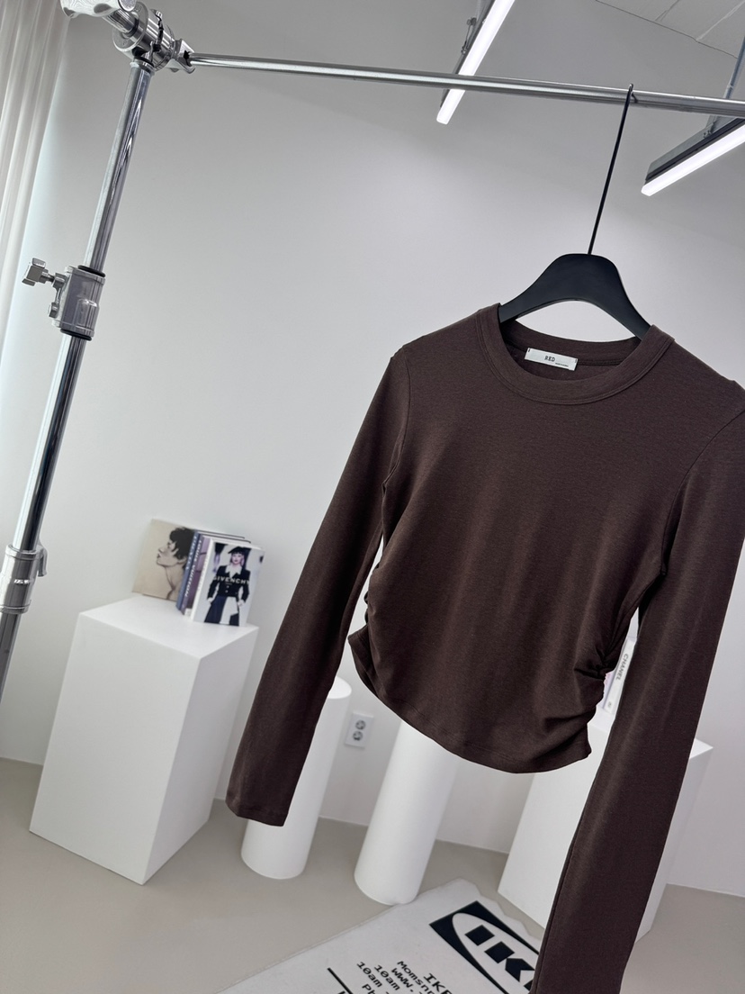 RED-A韓國東大門直郵女士新品熱賣人氣推薦時尚休閑長袖T恤RED-A長袖T恤圖色3