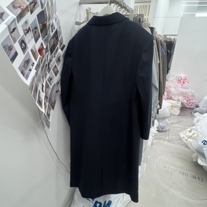 BREATHE韓國東大門代購女士新品休閑熱賣推薦職業長款風衣BREATHE長款風衣