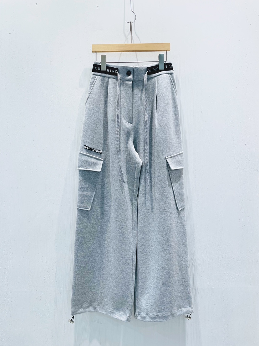 IAAN韓國直郵實拍女士新品熱賣時尚推薦人氣26春夏休閑褲iaAn休閑褲圖色1