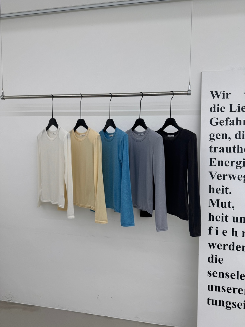 RED-A韓國直郵實拍女裝新款時尚職業推薦休閑人氣長袖T恤RED-A長袖T恤