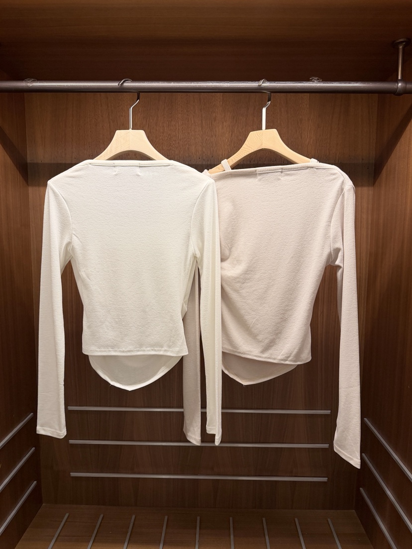 CLOTH韓國直郵實拍女裝新品26春夏熱賣人氣時尚職業長袖T恤CLOTH長袖T恤