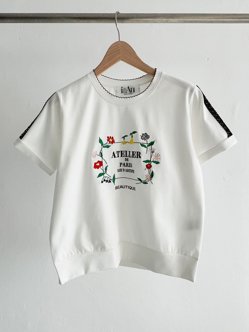 IAAN韓國東大門直郵女士新品職業時尚推薦休閑熱賣人氣T恤iaAnT恤圖色1