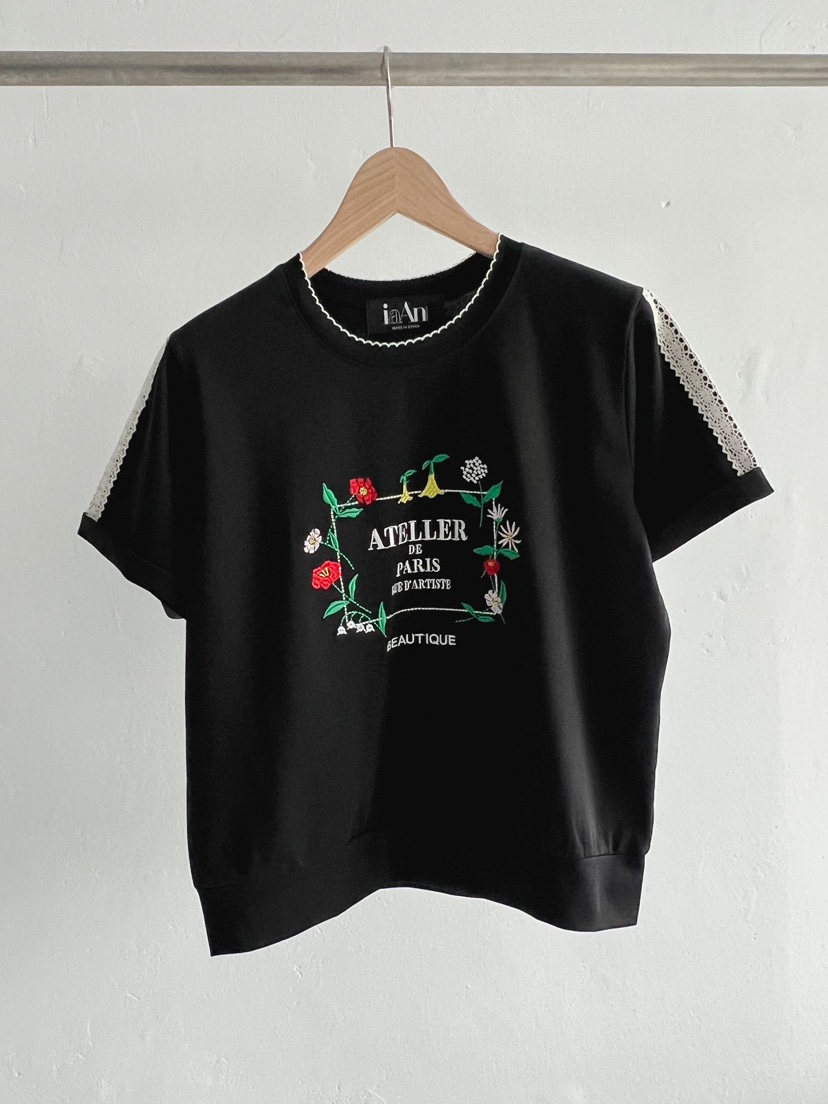 IAAN韓國東大門直郵女士新品職業時尚推薦休閑熱賣人氣T恤iaAnT恤圖色3