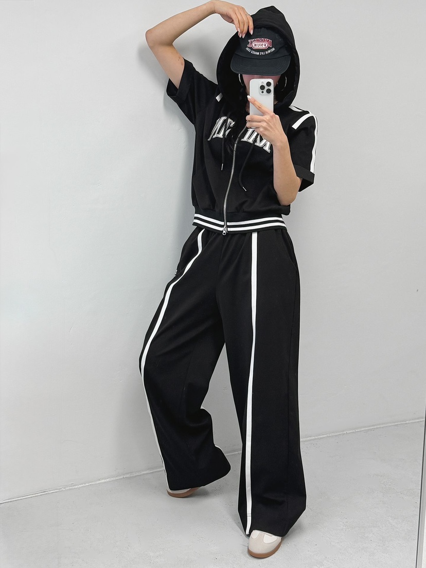 IAAN韓國直郵實拍女士新品休閑職業推薦人氣26春夏休閑褲iaAn休閑褲圖色2