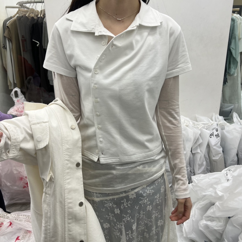 BREATHE韓國東大門代購女裝新款26春夏人氣推薦T恤不含內搭BREATHET恤圖色3