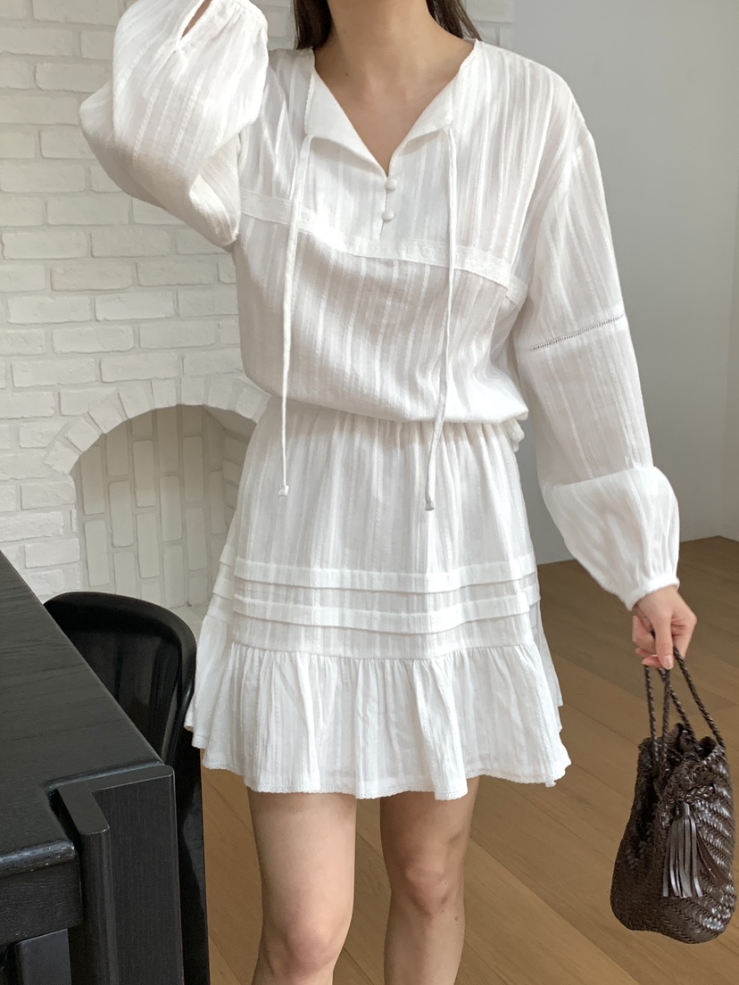 BIEN GARDER韓國直郵女裝新款26春夏熱賣休閑時尚連衣裙BIEN GARDER連衣裙