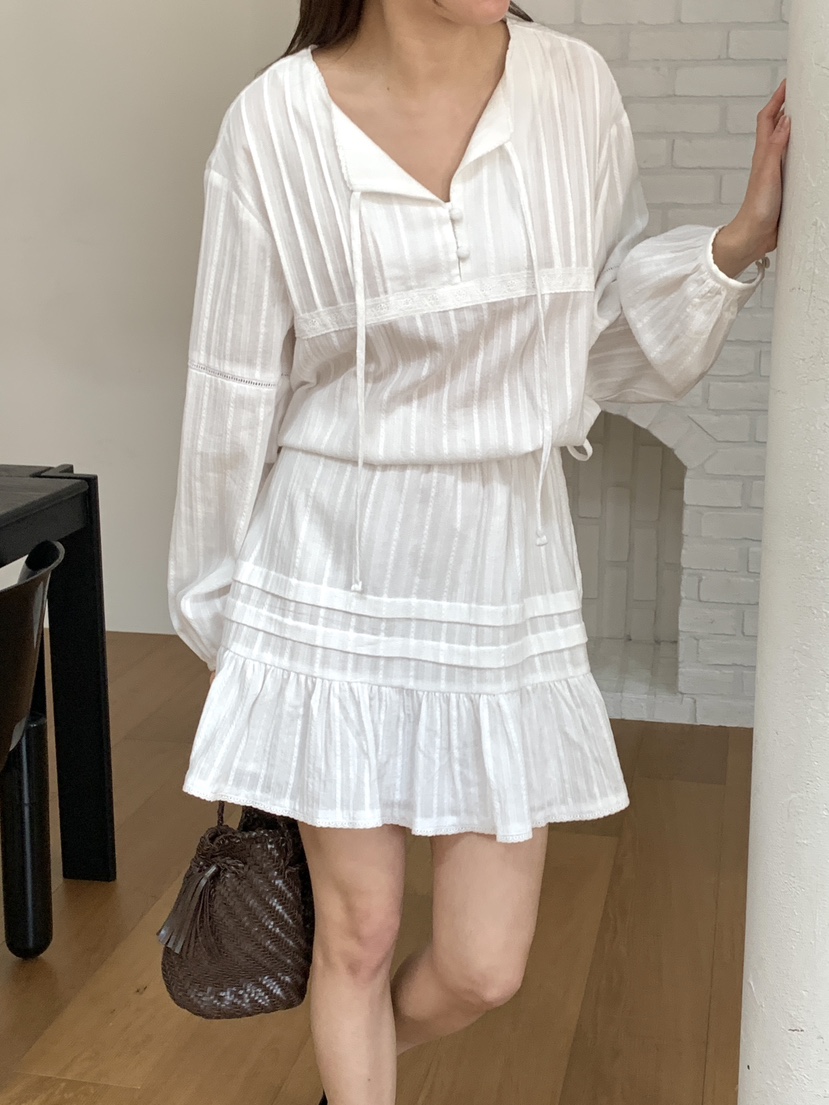 BIEN GARDER韓國直郵女裝新款26春夏熱賣休閑時尚連衣裙BIEN GARDER連衣裙