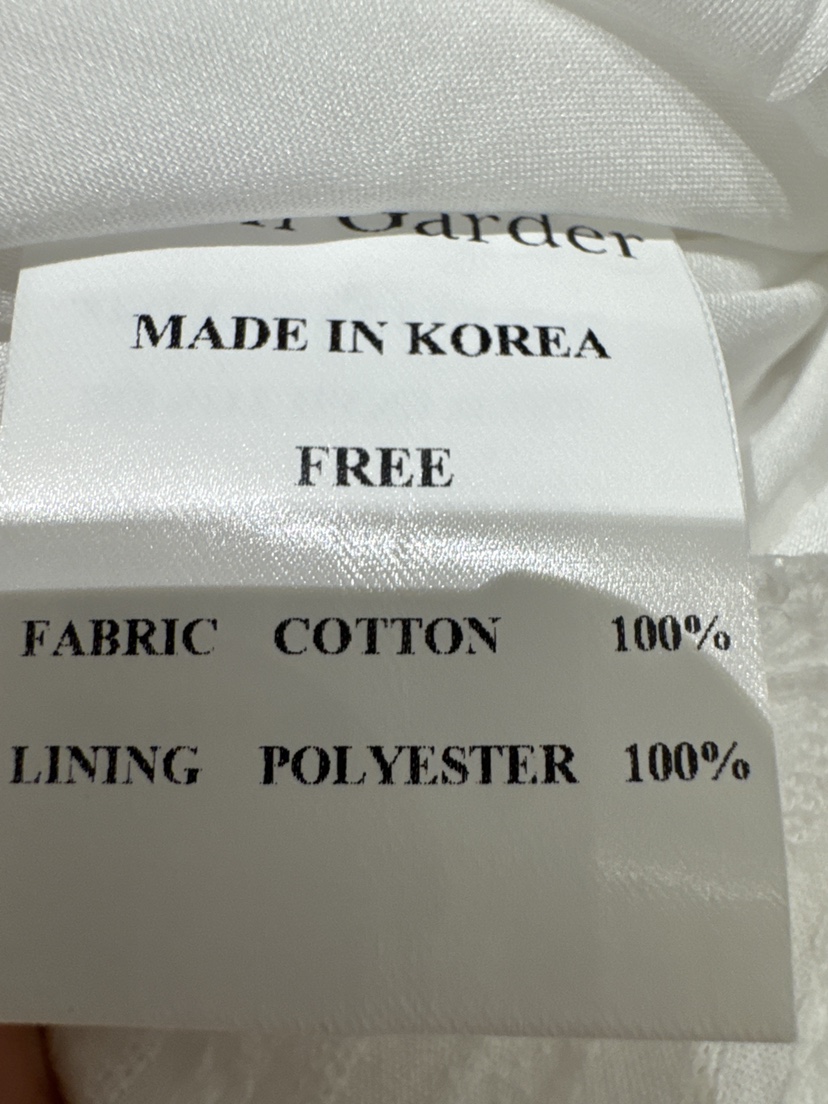 BIEN GARDER韓國直郵女裝新款26春夏熱賣休閑時尚連衣裙BIEN GARDER連衣裙