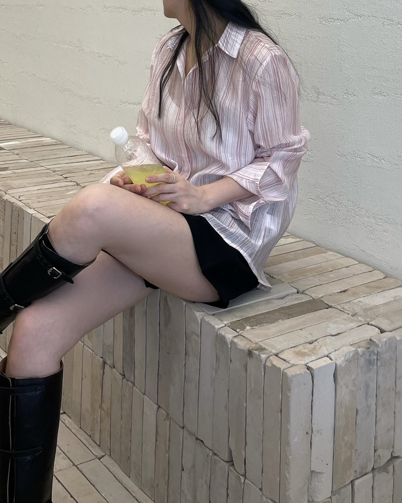 ALLVIBE韓國東大門直郵女士新款熱賣休閑26春夏襯衫蕾絲衫ALLVIBE襯衫/蕾絲衫