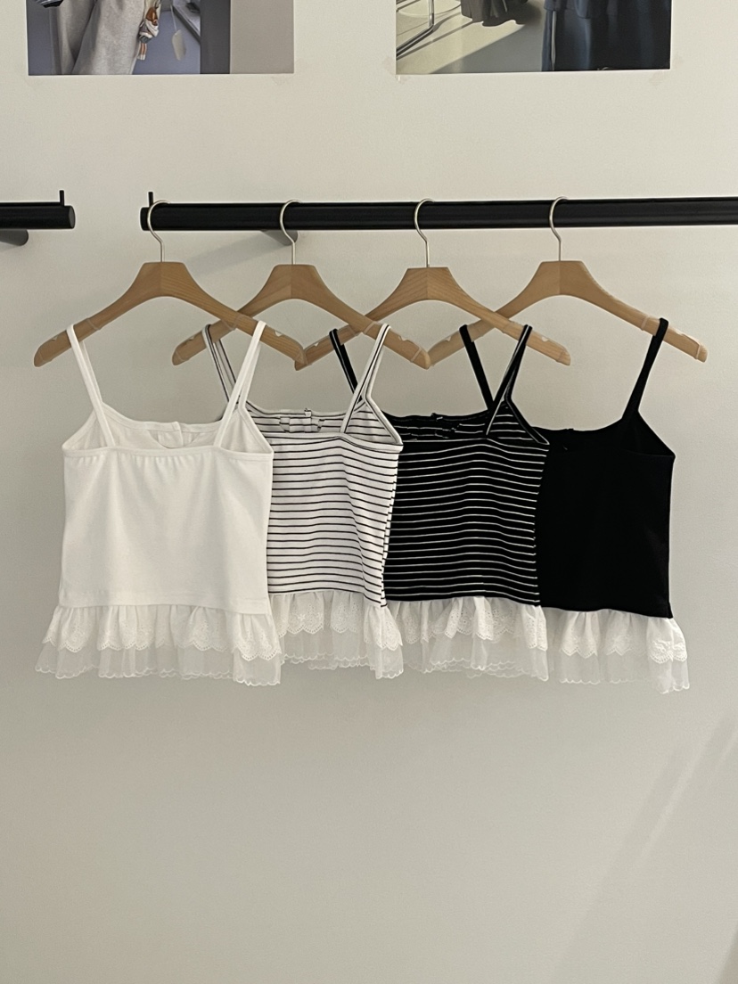 BUTTER-P韓國東大門直郵女士新品推薦熱賣26春夏吊帶背心BUTTER-P吊帶/背心