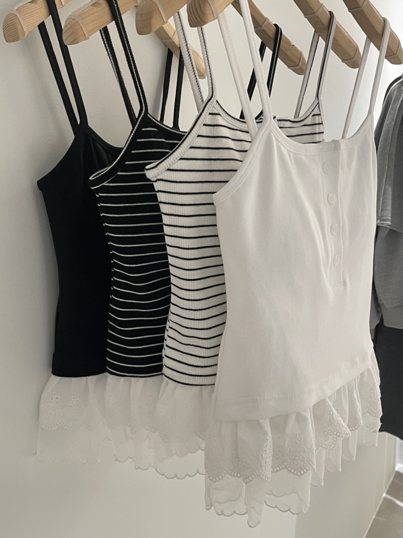 BUTTER-P韓國東大門直郵女士新品推薦熱賣26春夏吊帶背心BUTTER-P吊帶/背心