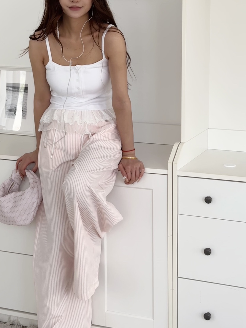 BUTTER-P韓國東大門直郵女士新品推薦熱賣26春夏吊帶背心BUTTER-P吊帶/背心