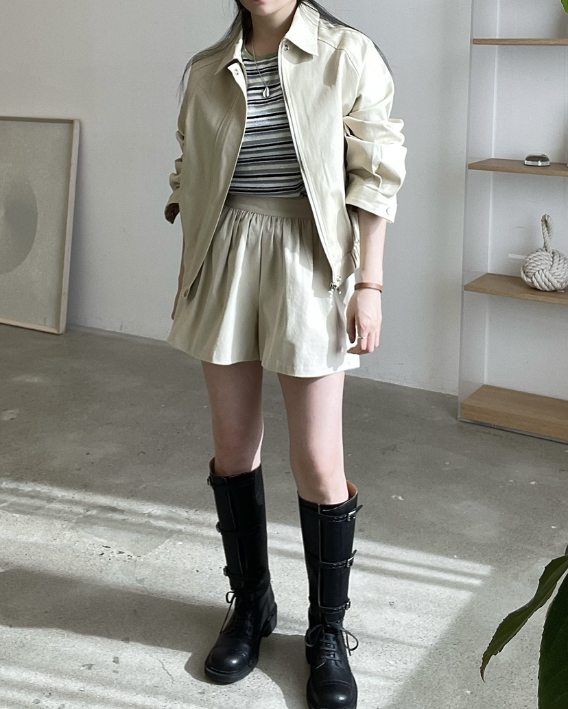 ALLVIBE韓國東大門直郵女裝新款職業時尚休閑人氣短褲棉質ALLVIBE短褲