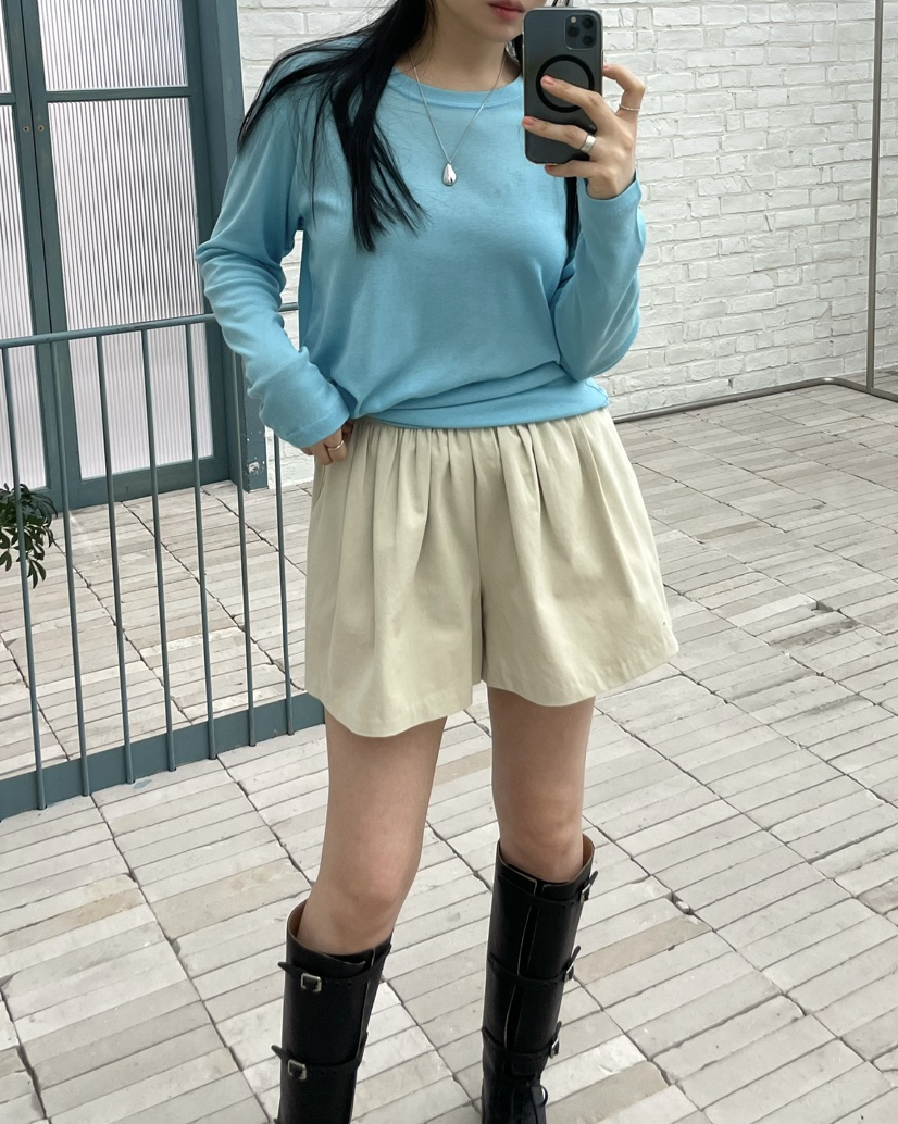 ALLVIBE韓國東大門直郵女裝新款職業時尚休閑人氣短褲棉質ALLVIBE短褲