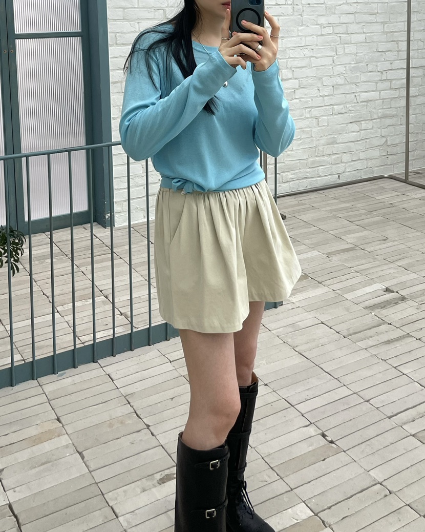 ALLVIBE韓國東大門直郵女裝新款職業時尚休閑人氣短褲棉質ALLVIBE短褲