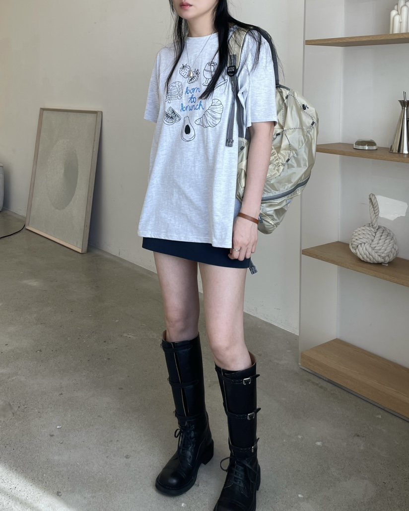 ALLVIBE韓國直郵女裝新品職業推薦人氣熱賣休閑26春夏T恤ALLVIBET恤