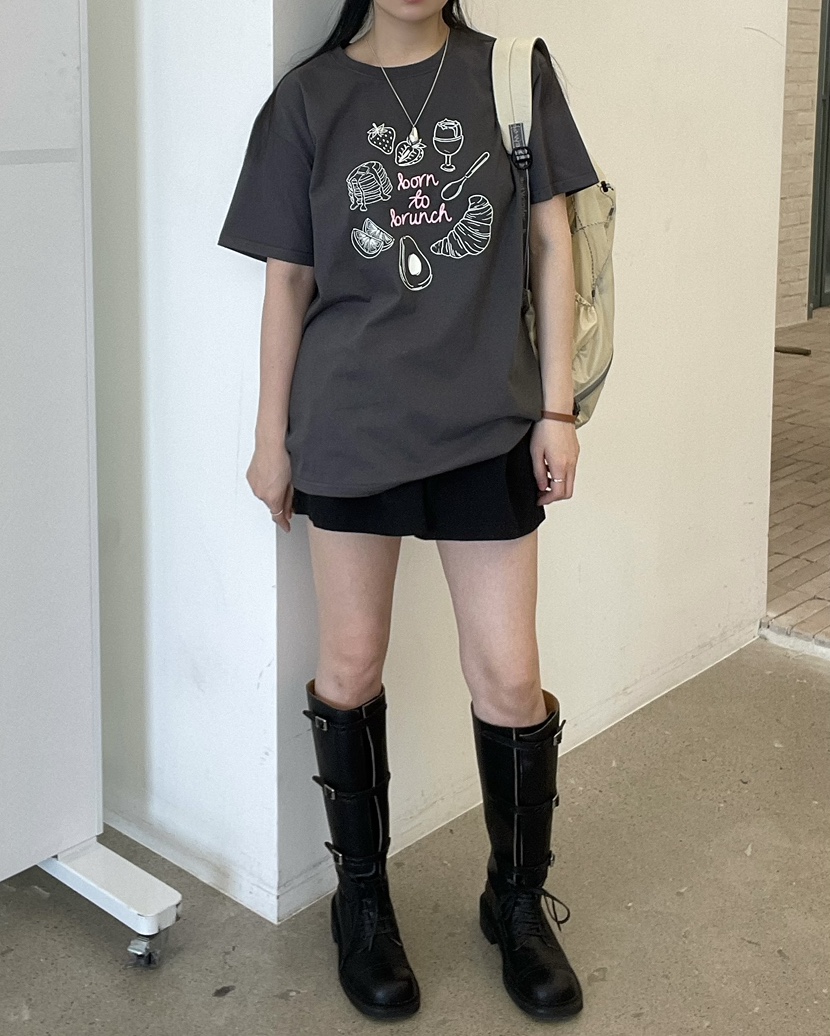 ALLVIBE韓國直郵女裝新品職業推薦人氣熱賣休閑26春夏T恤ALLVIBET恤