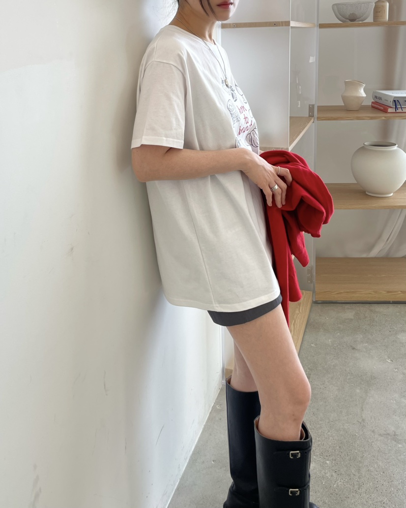 ALLVIBE韓國直郵女裝新品職業推薦人氣熱賣休閑26春夏T恤ALLVIBET恤