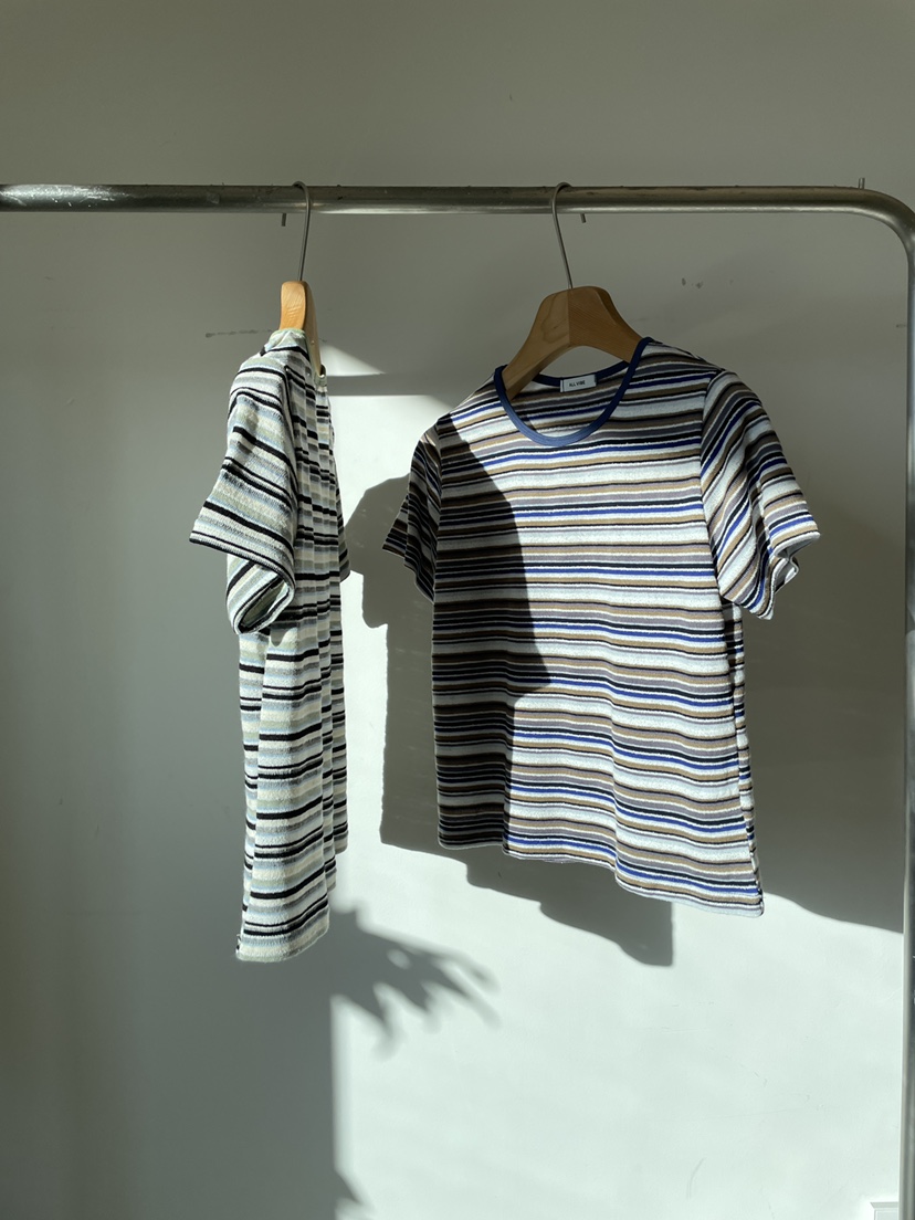 ALLVIBE韓國東大門直郵女士新品人氣熱賣休閑時尚26春夏T恤ALLVIBET恤