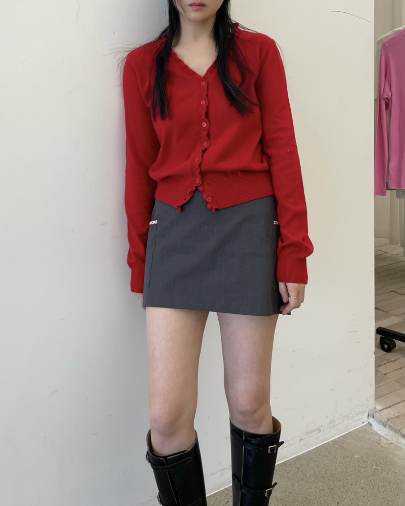 ALLVIBE韓國直郵女裝新款職業推薦26春夏時尚人氣休閑毛衣ALLVIBE毛衣