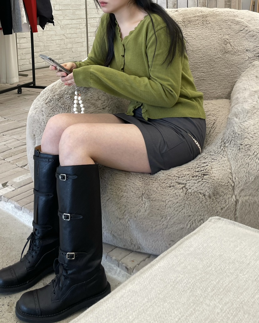 ALLVIBE韓國直郵女裝新款職業推薦26春夏時尚人氣休閑毛衣ALLVIBE毛衣