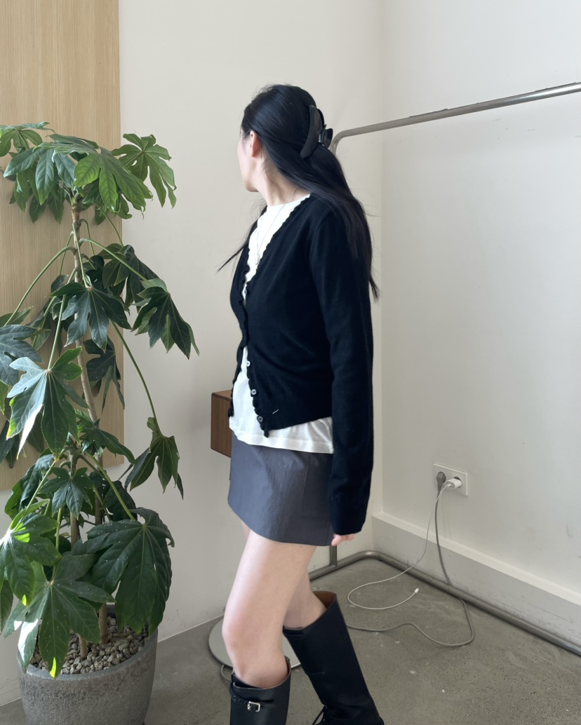 ALLVIBE韓國直郵女裝新款職業推薦26春夏時尚人氣休閑毛衣ALLVIBE毛衣