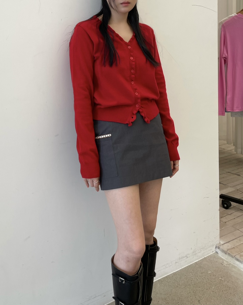 ALLVIBE韓國代購女裝新款26春夏休閑時尚人氣熱賣職業短裙ALLVIBE短裙