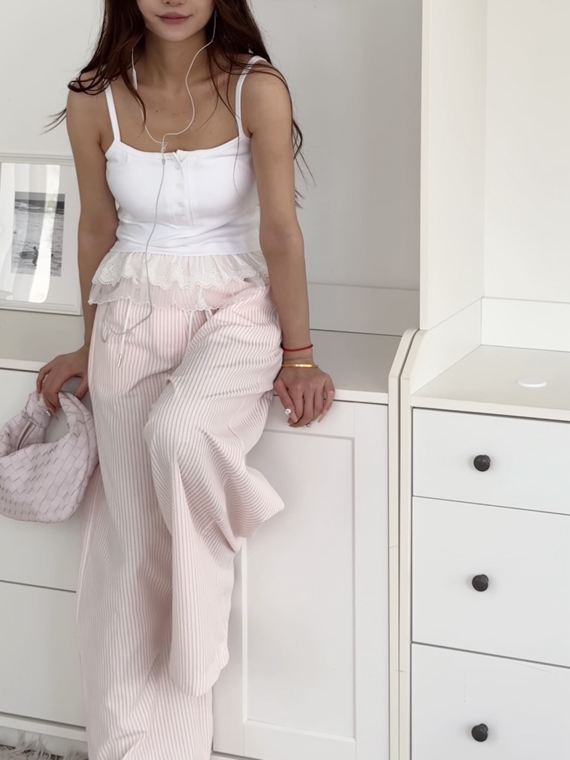 BUTTER-P韓國東大門直郵女士新款職業時尚熱賣休閑褲寬松BUTTER-P休閑褲