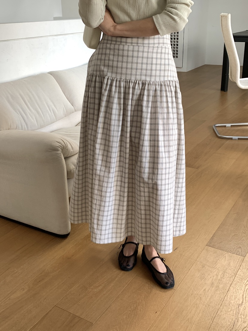 BIEN GARDER韓國直郵實拍女裝新款時尚推薦職業人氣長裙BIEN GARDER長裙