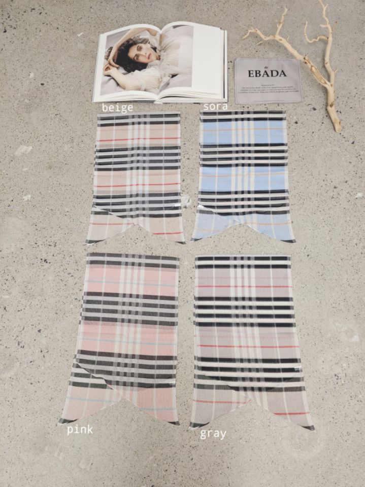 EBADA韓國直郵實拍女裝新品人氣熱賣推薦職業26春夏圍巾披肩EBADA圍巾/披肩