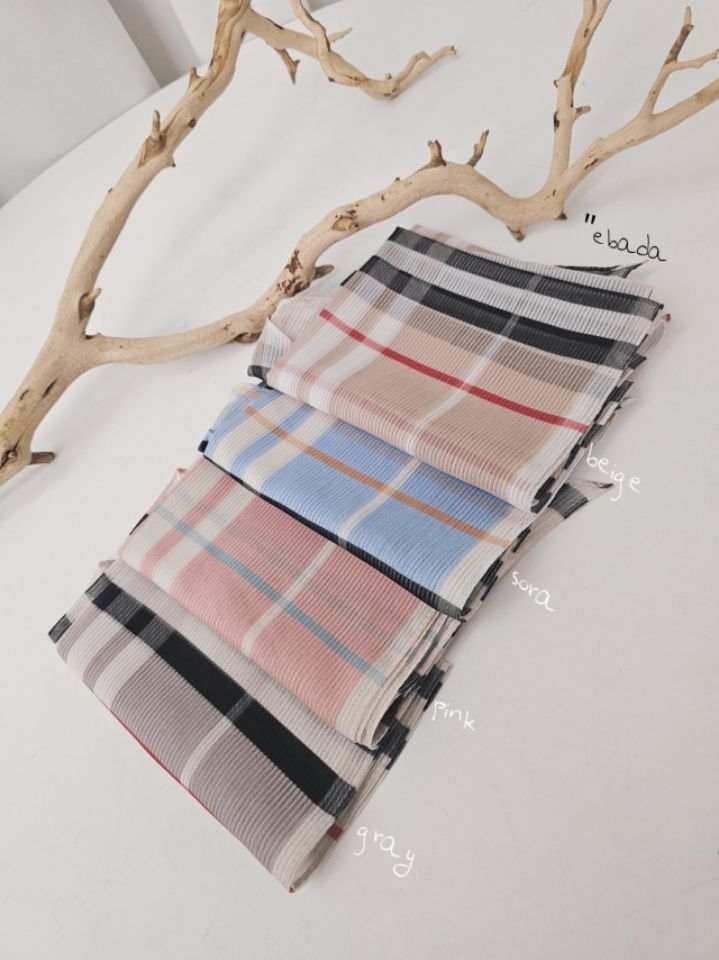 EBADA韓國直郵實拍女裝新品人氣熱賣推薦職業26春夏圍巾披肩EBADA圍巾/披肩