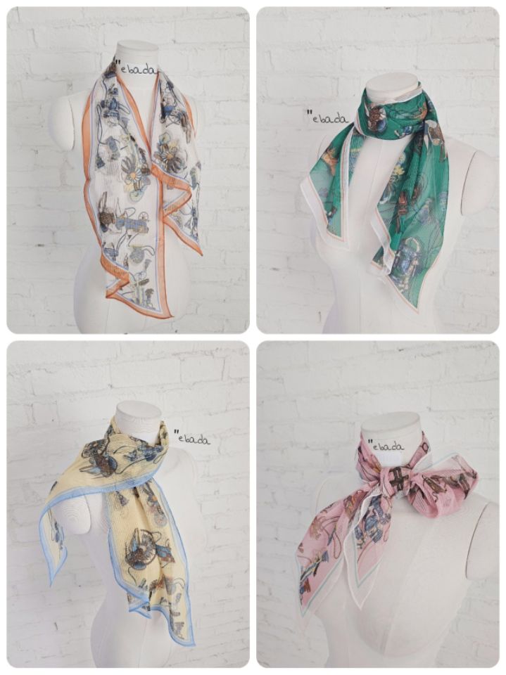 EBADA韓國直郵實拍女士新款人氣26春夏熱賣時尚職業圍巾披肩EBADA圍巾/披肩