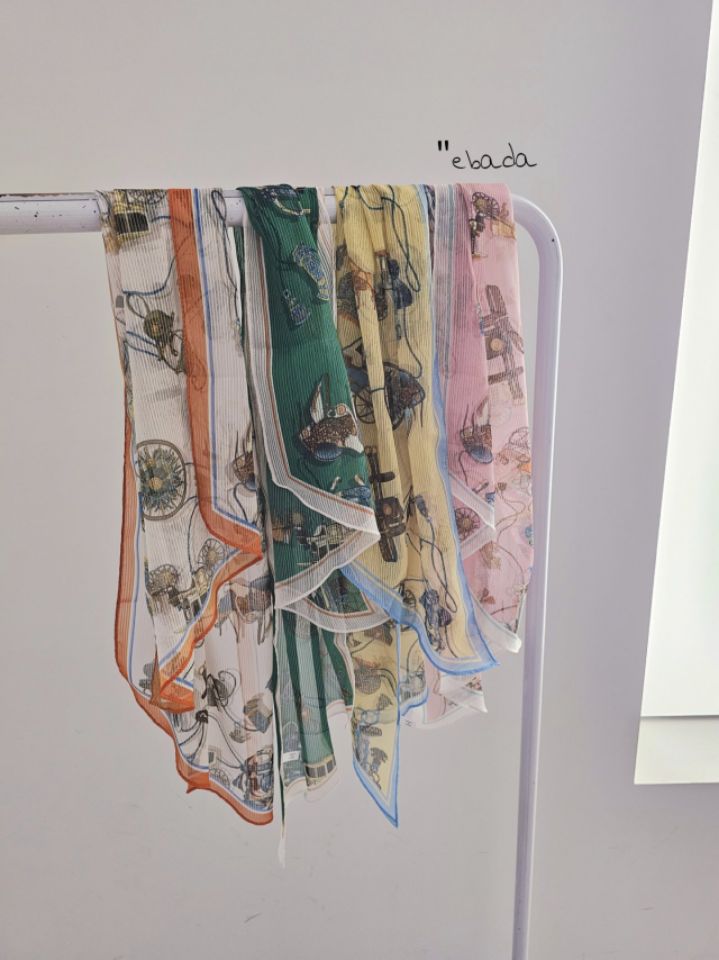 EBADA韓國直郵實拍女士新款人氣26春夏熱賣時尚職業圍巾披肩EBADA圍巾/披肩