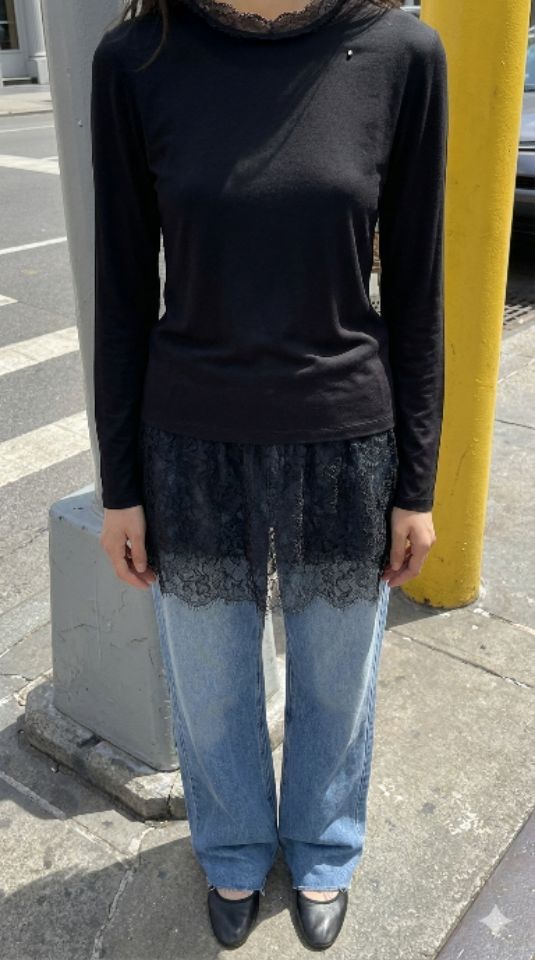 ROOKIE BUD韓國代購女士新品人氣熱賣推薦26春夏長袖T恤ROOKIE BUD-P長袖T恤