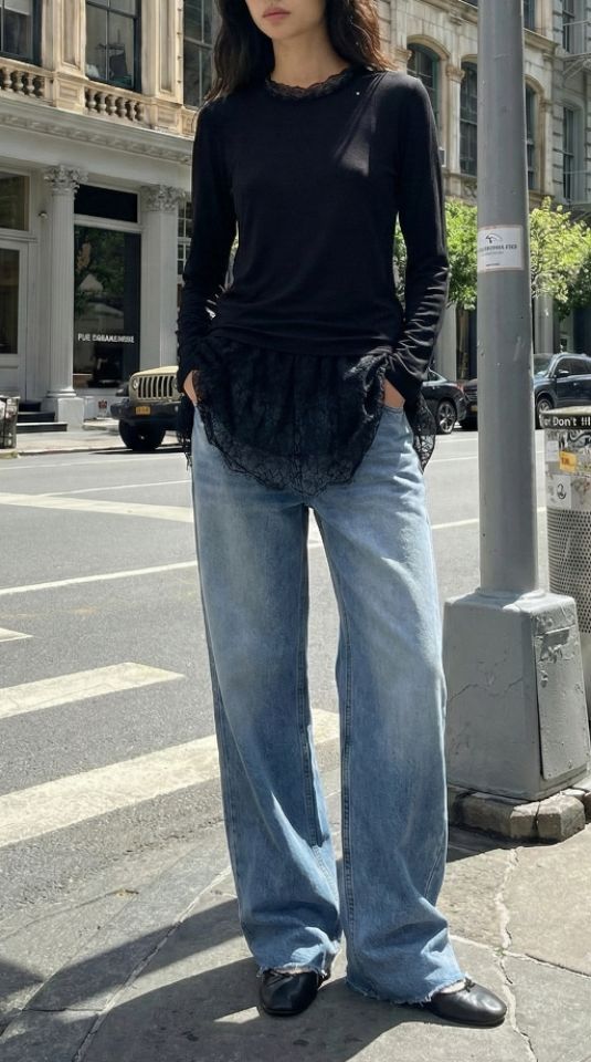 ROOKIE BUD韓國代購女士新品人氣熱賣推薦26春夏長袖T恤ROOKIE BUD-P長袖T恤