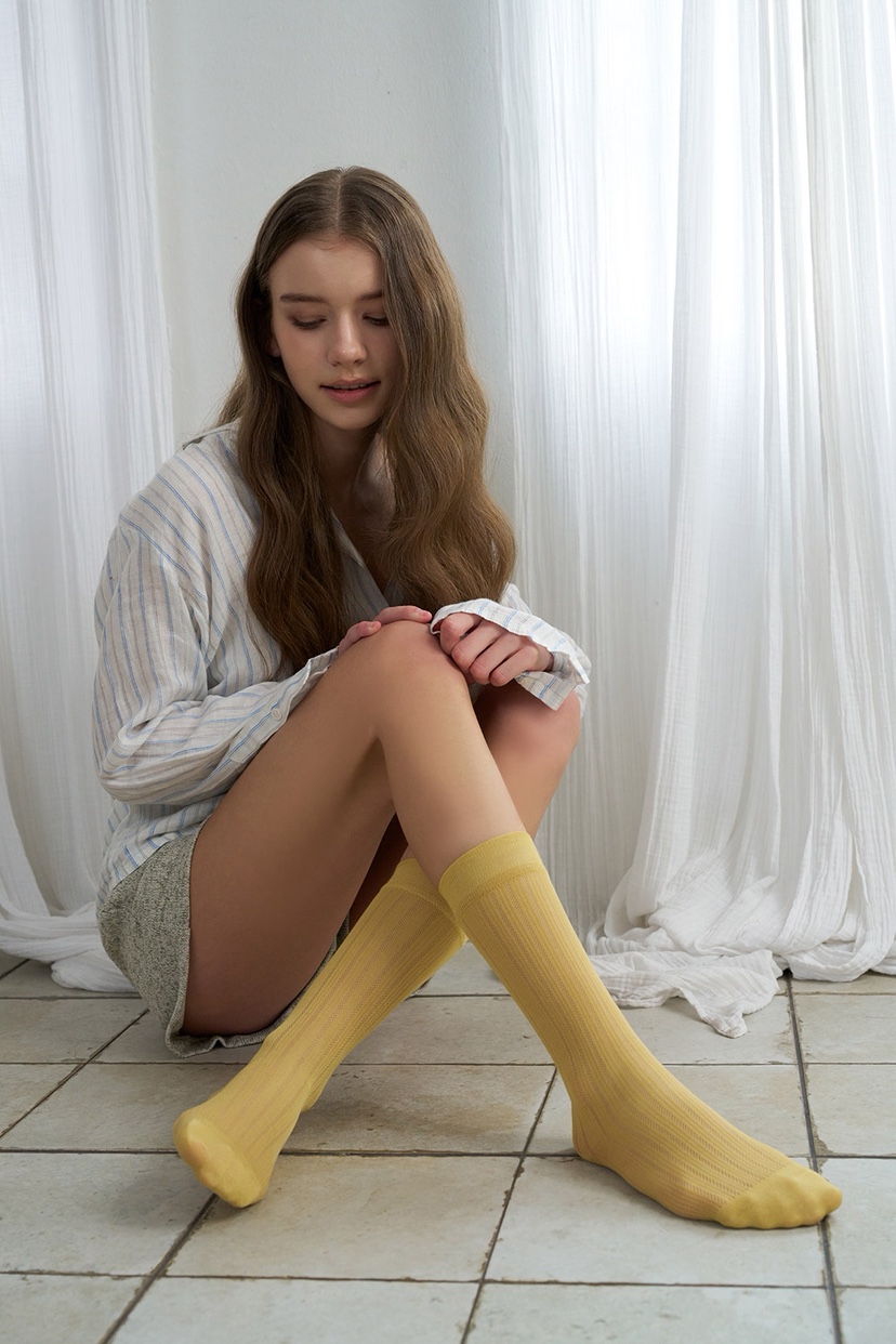 BIARRITZ韓國代購女裝新款推薦人氣26春夏職業熱賣時尚襪子BIARRITZ襪子