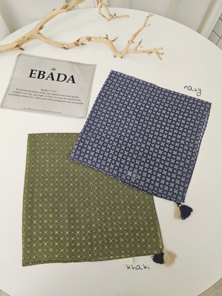 EBADA韓國東大門代購女裝新款時尚熱賣職業推薦圍巾披肩流蘇EBADA圍巾/披肩