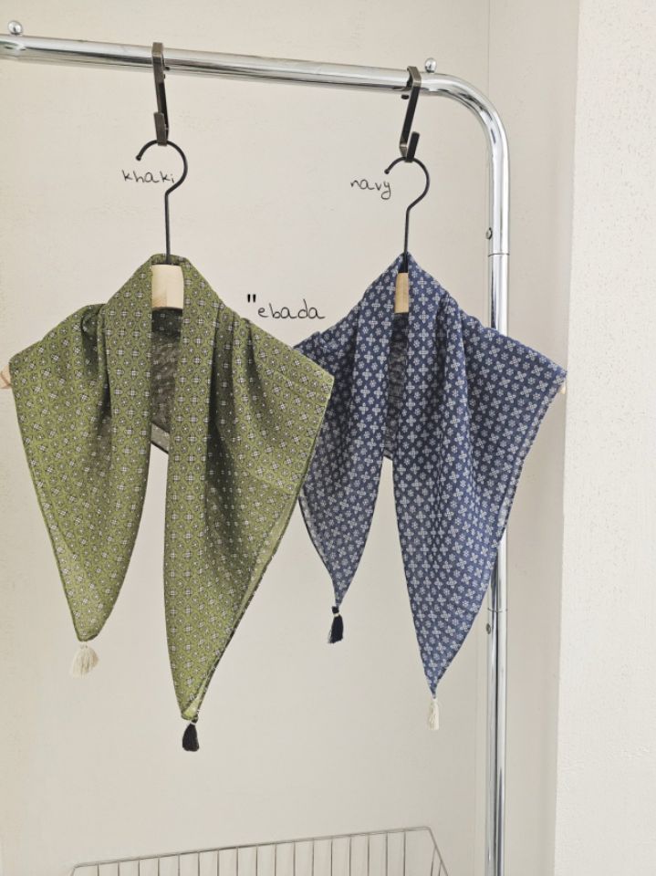 EBADA韓國東大門代購女裝新款時尚熱賣職業推薦圍巾披肩流蘇EBADA圍巾/披肩