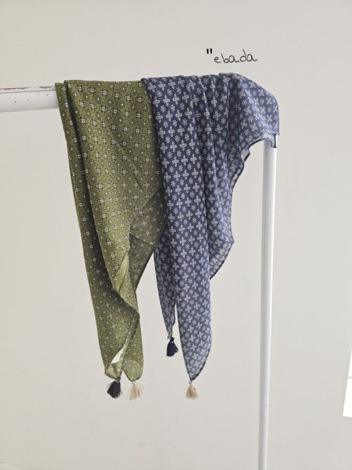 EBADA韓國東大門代購女裝新款時尚熱賣職業推薦圍巾披肩流蘇EBADA圍巾/披肩