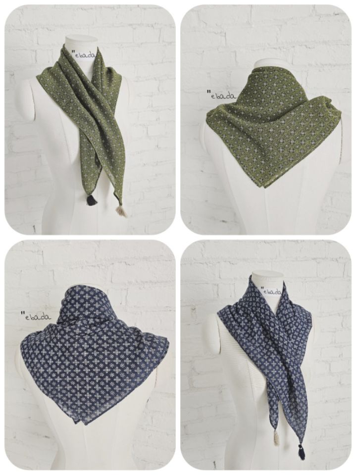 EBADA韓國東大門代購女裝新款時尚熱賣職業推薦圍巾披肩流蘇EBADA圍巾/披肩