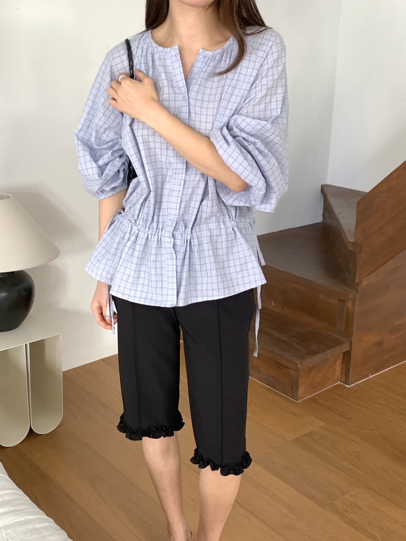 BIEN GARDER韓國直郵女裝新品休閑推薦人氣職業襯衫蕾絲衫BIEN GARDER襯衫/蕾絲衫