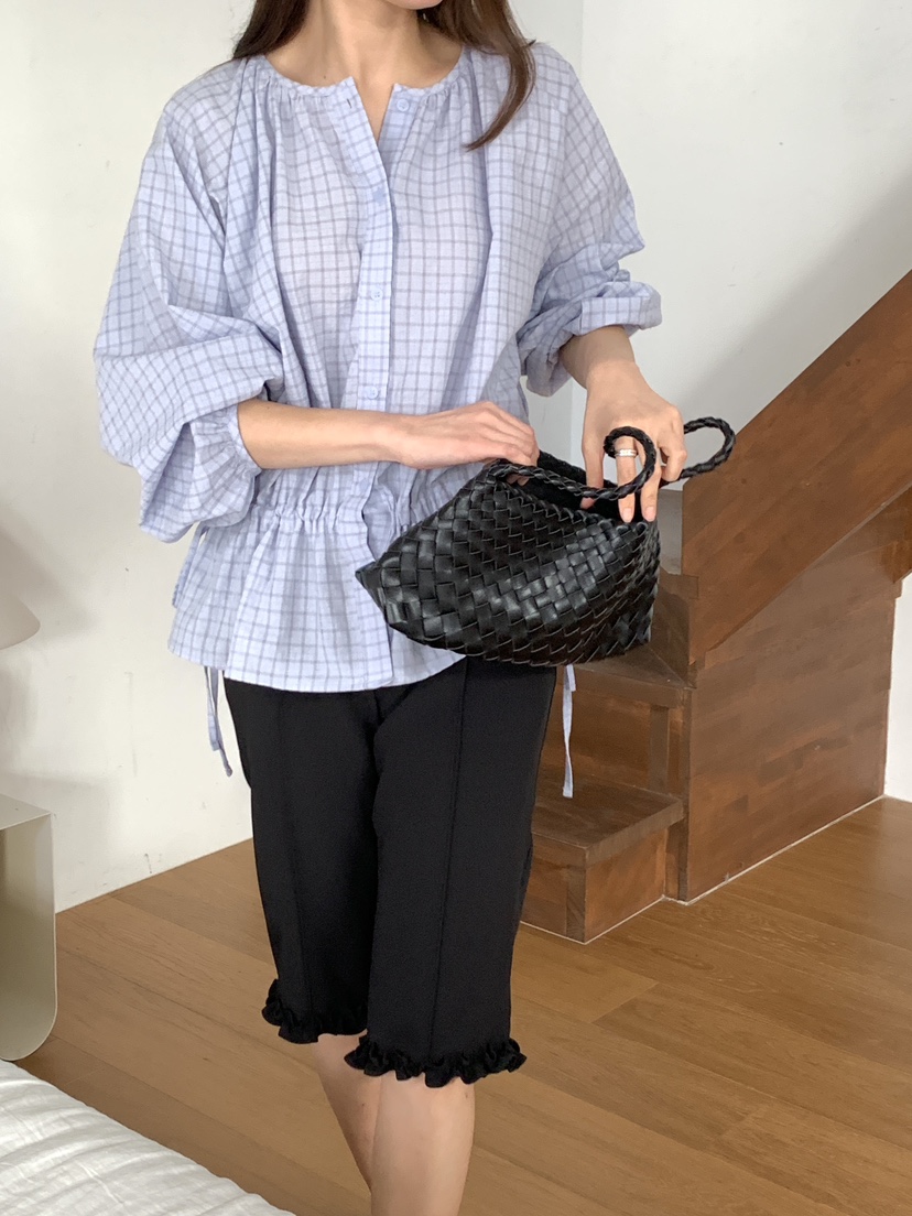 BIEN GARDER韓國直郵女裝新品休閑推薦人氣職業襯衫蕾絲衫BIEN GARDER襯衫/蕾絲衫