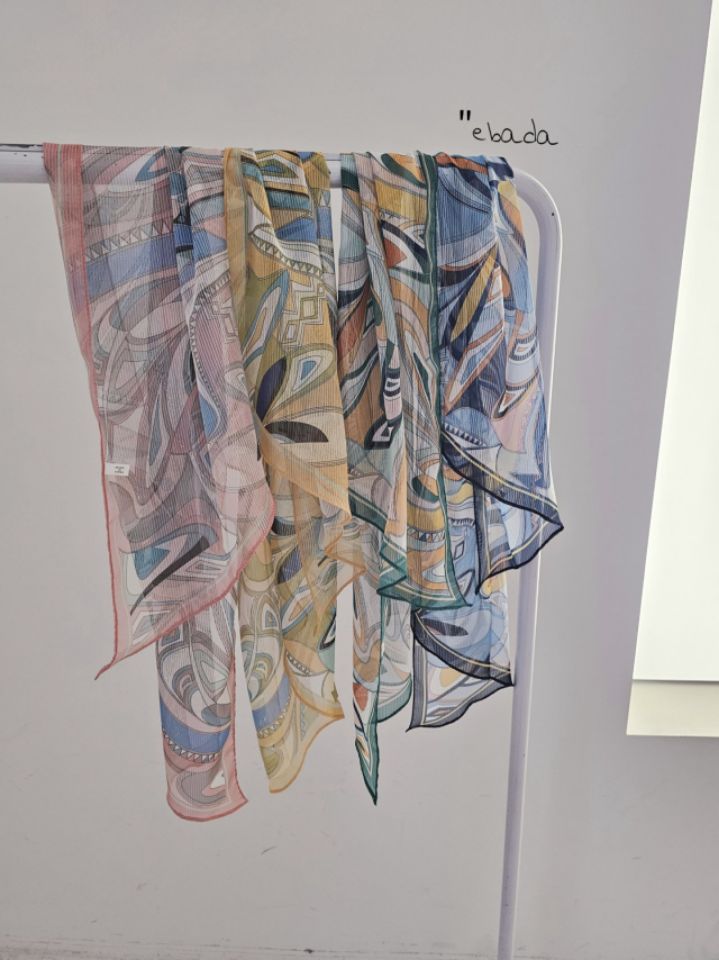 EBADA韓國代購女裝新款人氣熱賣時尚休閑推薦26春夏圍巾披肩EBADA圍巾/披肩