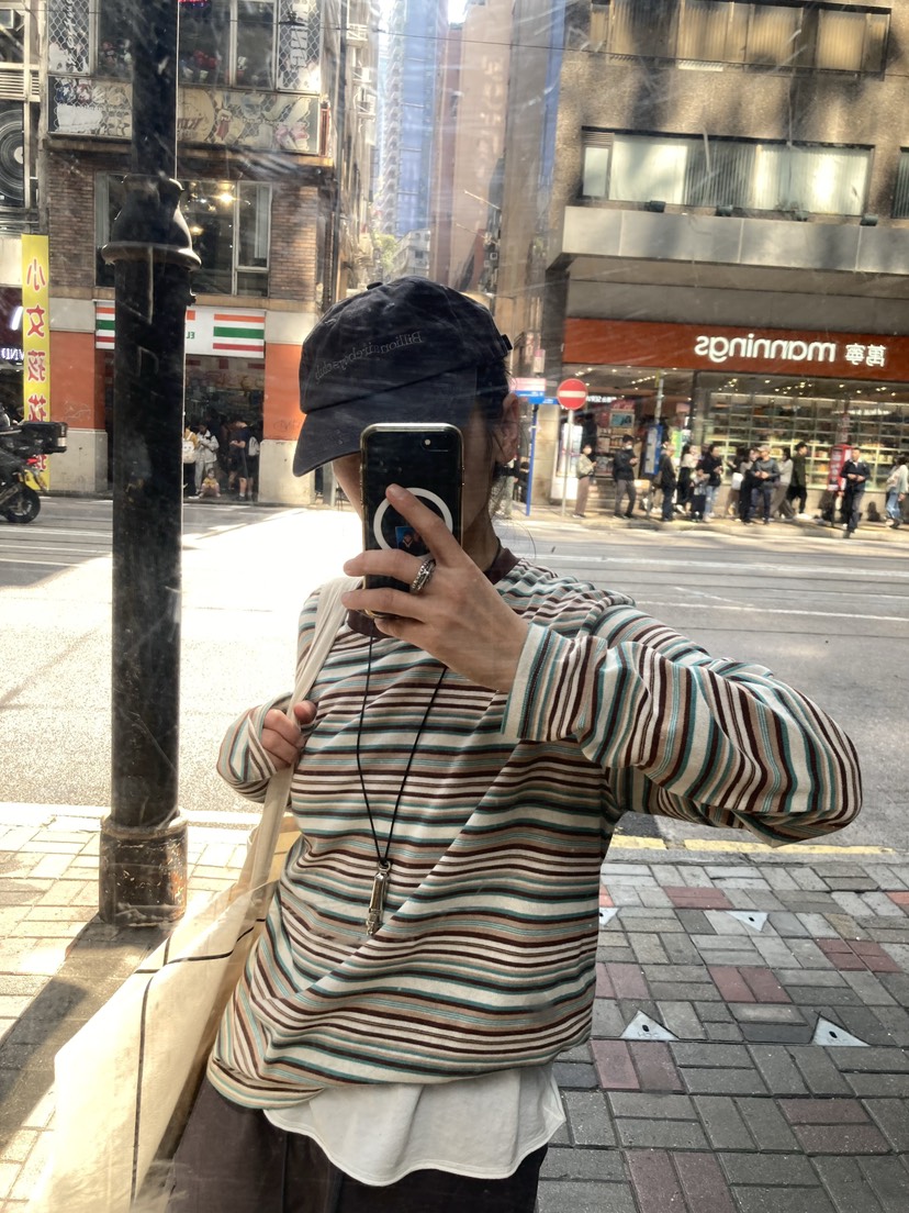 ROMANTICIZE韓國東大門代購女士新款時尚長袖T恤寬松條紋ROMANTICIZE長袖T恤