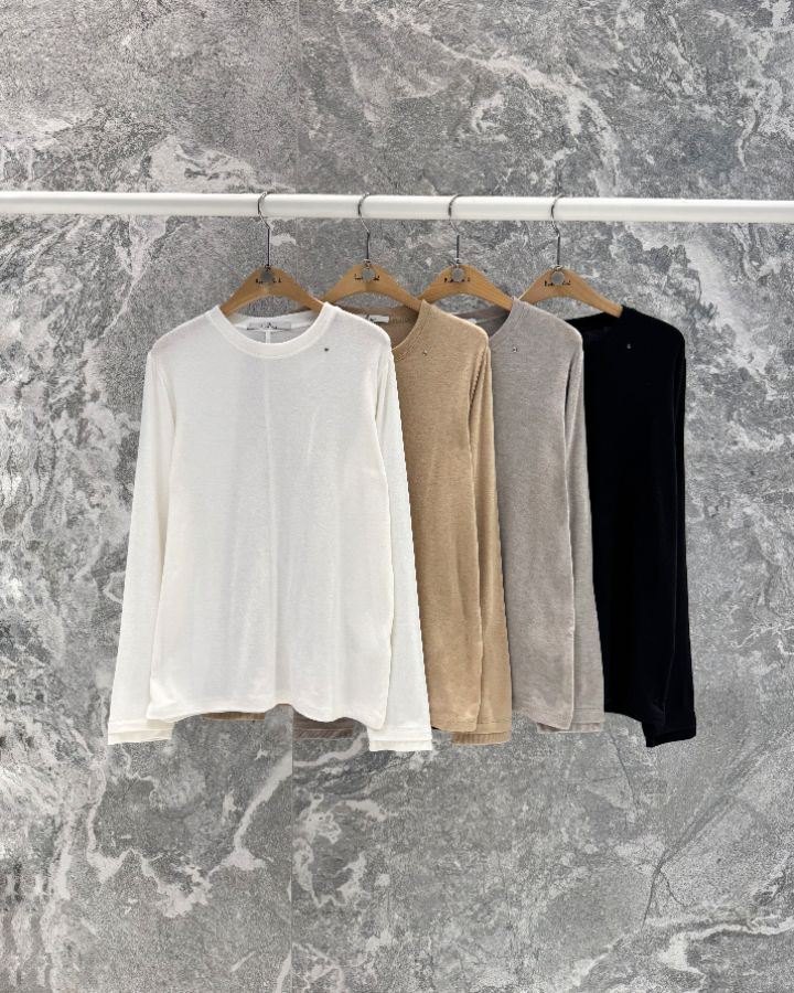 ROOKIE BUD韓國東大門直郵女士新款推薦時尚26春夏長袖T恤ROOKIE BUD-P長袖T恤