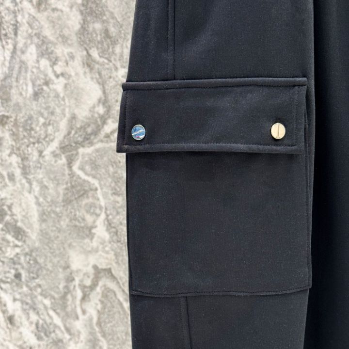 ROOKIE BUD韓國直郵女士新品熱賣時尚人氣休閑褲口袋抓絨ROOKIE BUD-P休閑褲