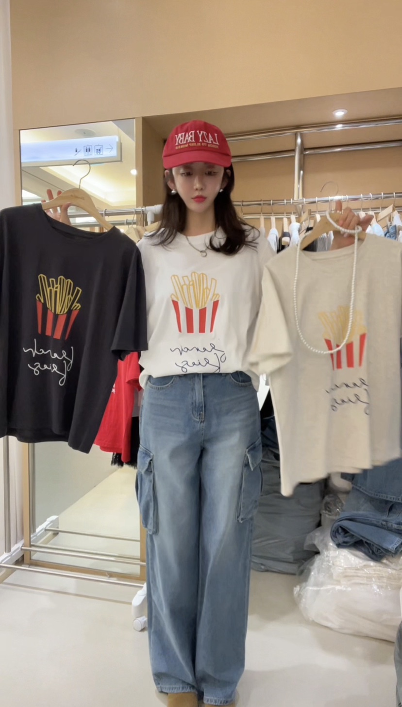 BOUND.A韓國直郵實拍女士新款人氣時尚熱賣26春夏推薦T恤BOUND.AT恤