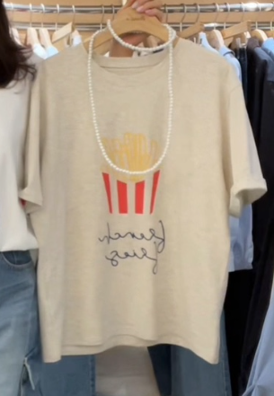 BOUND.A韓國直郵實拍女士新款人氣時尚熱賣26春夏推薦T恤BOUND.AT恤圖色2